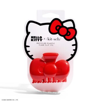 Hello Kitty x Kitsch Bow Shape Claw Clip (Red)