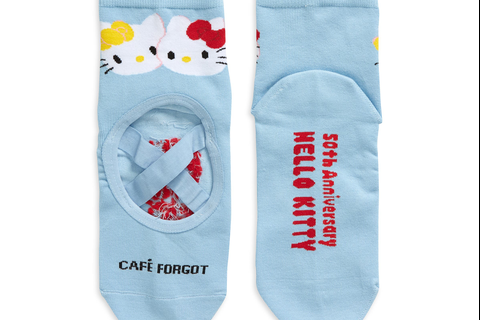 Hello Kitty x Café Forgot Ballet Socks (Blue)