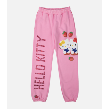 Hello Kitty x Dumbgood Pink Sweatpants (50th Anniv.)