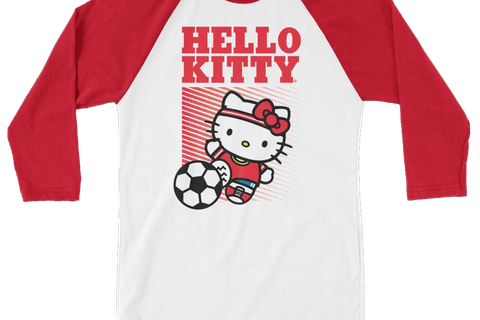 Hello Kitty Soccer Raglan