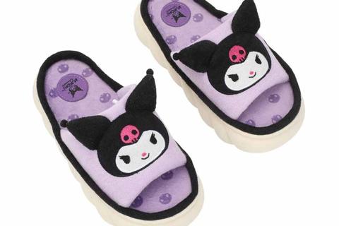 Kuromi 3D Cloud Loungewear Slides