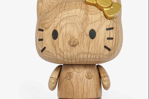 Hello Kitty x Boyhood Limited Edition Oak Figurine (50th Anniversary)