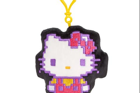 Hello Kitty Squeezable Mascot Clip (Retro Pixel Series)