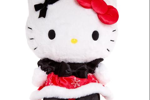 Hello Kitty 12" Winter Dress Plush