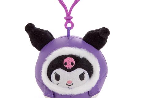 Kuromi Mascot Clip (Winter Puffer Series)