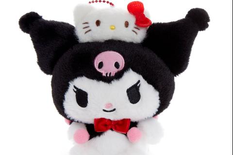 Kuromi Mascot Bag Charm (Hello Kitty 50th Anniv.)