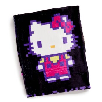 Hello Kitty Throw Blanket (Retro Pixel Series)