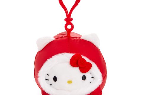 Hello Kitty Mascot Clip (Winter Puffer Series)