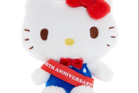 Hello Kitty Mascot Bag Charm (Hello Kitty 50th Anniv.)