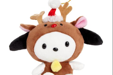 Pochacco Plush Reindeer Ornament