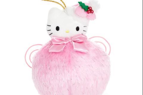 Hello Kitty Boa Ball Ornament