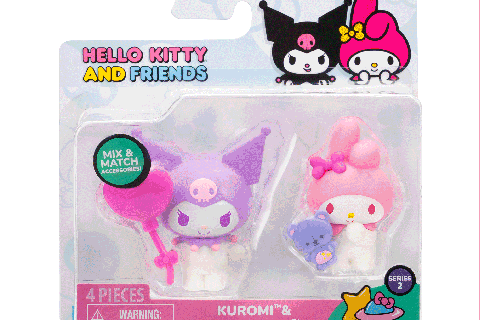 Hello Kitty and Friends 2-pc Figure Pack (Series 2: Dreamland)