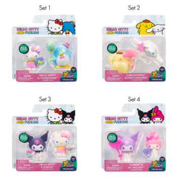 Hello Kitty and Friends 2-pc Figure Pack (Series 2: Dreamland)