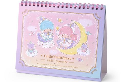 LittleTwinStars 2025 Desk Calendar