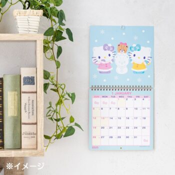 Hello Kitty 2025 Wall Calendar