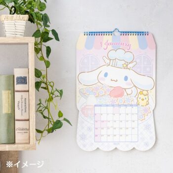 Cinnamoroll 2025 Die-Cut Wall Calendar