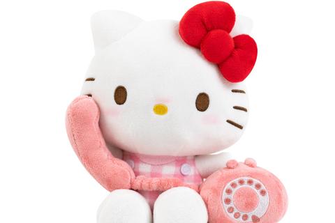 Hello Kitty 50th Anniv. 8" Plush (Full of Happy Series)