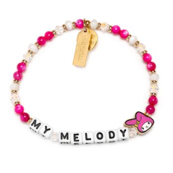 My Melody x Little Words Project Beaded Bracelet