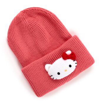 Hello Kitty Knit Mascot Beanie