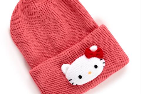 Hello Kitty Knit Mascot Beanie