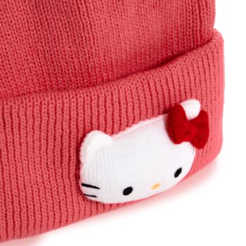 Hello Kitty Knit Mascot Beanie