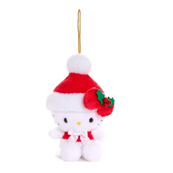 Hello Kitty Holiday Santa Plush Ornament