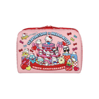 Hello Kitty x LeSportsac Extra Large Rectangular Cosmetic Bag (Party Time!)