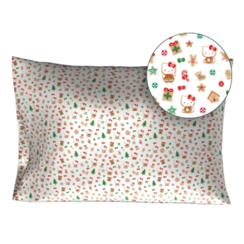 Hello Kitty Holiday Satin Pillowcase