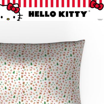 Hello Kitty Holiday Satin Pillowcase