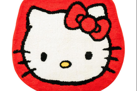 Hello Kitty Plush Bathroom Mat