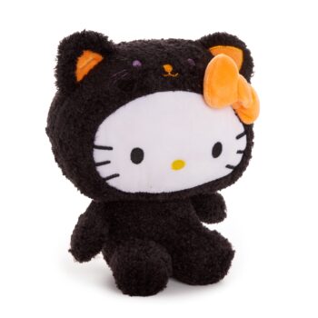 Hello Kitty 9" Black Cat Halloween Plush