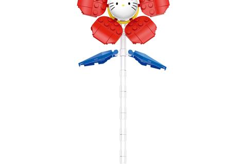 Hello Kitty x Brickcraft Flower Building Set