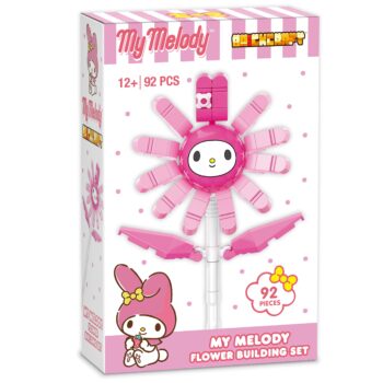 My Melody x Brickcraft Flower Building Set