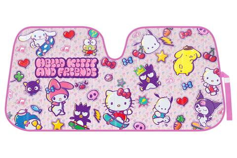 Hello Kitty and Friends Car Sun Shade (Kawaii Fun)