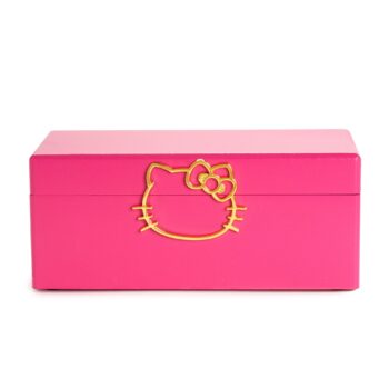 Hello Kitty Pink Lacquered Jewelry Box Organizer