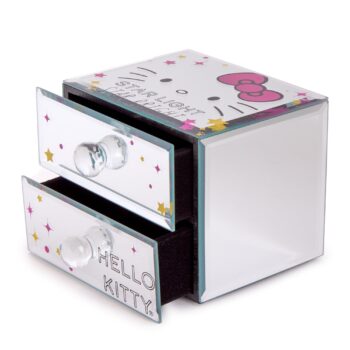 Hello Kitty Mirrored Compact Jewelry Box