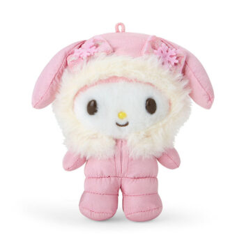 My Melody Plush Mascot Keychain (Winter Snowsuit Series)