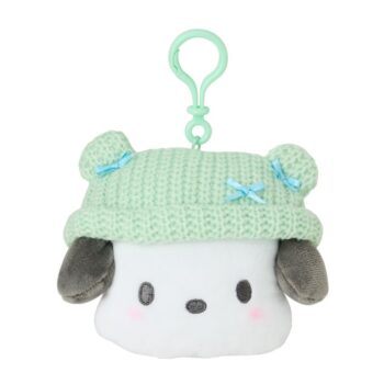 Pochacco Cozy Cap Mascot Clip Pouch