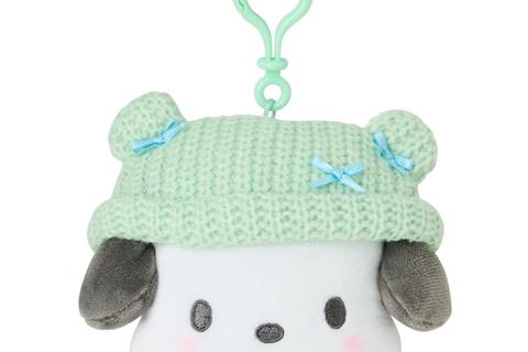 Pochacco Cozy Cap Mascot Clip Pouch