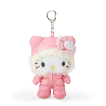 Hello Kitty Plush Mascot Keychain (Winter Snowsuit Series)