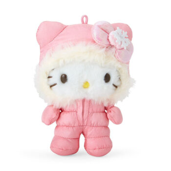 Hello Kitty Plush Mascot Keychain (Winter Snowsuit Series)