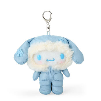 Cinnamoroll Plush Mascot Keychain (Winter Snowsuit Series)