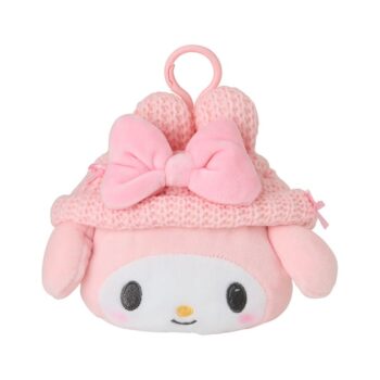 My Melody Cozy Cap Mascot Clip Pouch