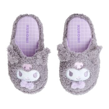 Kuromi Cozy Sherpa Kids Slippers