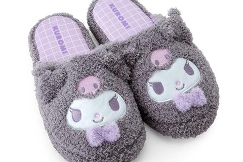 Kuromi Cozy Sherpa Adult Slippers