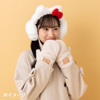 Hello Kitty Plush Classic Red Ear Muffs