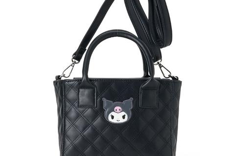 Kuromi 2-Way Mini Quilted Tote Bag