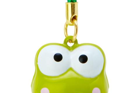 Keroppi Mini Mascot Bell Charm