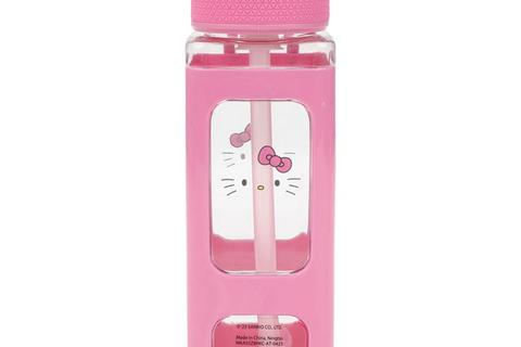 Hello Kitty 24oz Square Travel Water Bottle