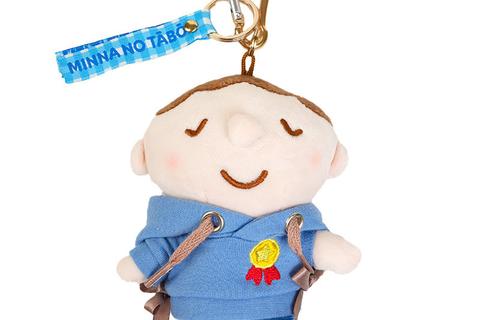 Minna No Tabo Plush Mascot Keychain (Cozy Hoodie Series)